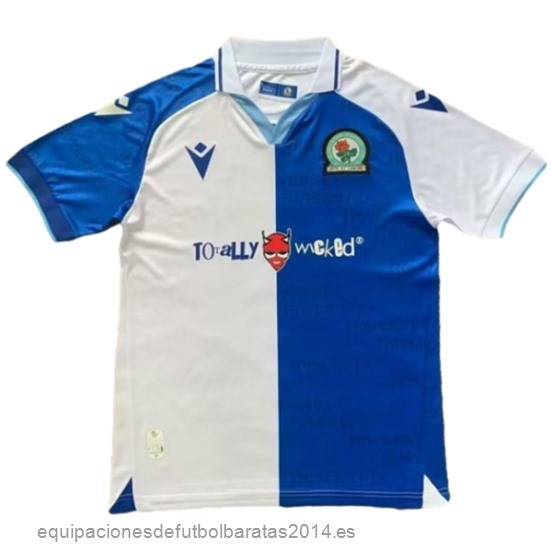 Nuevo Tailandia 1ª Camiseta Blackburn Rovers 23/24 Azul Baratas